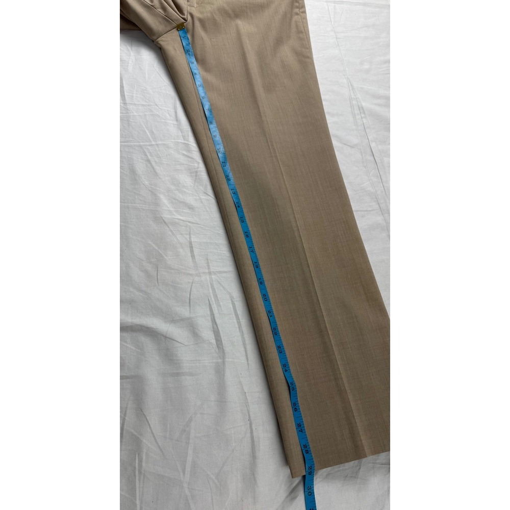 Banana Republic Women's Stretch Wool Blend Career Dress Pants‎ Tan Size 2S - Picture 11 of 16